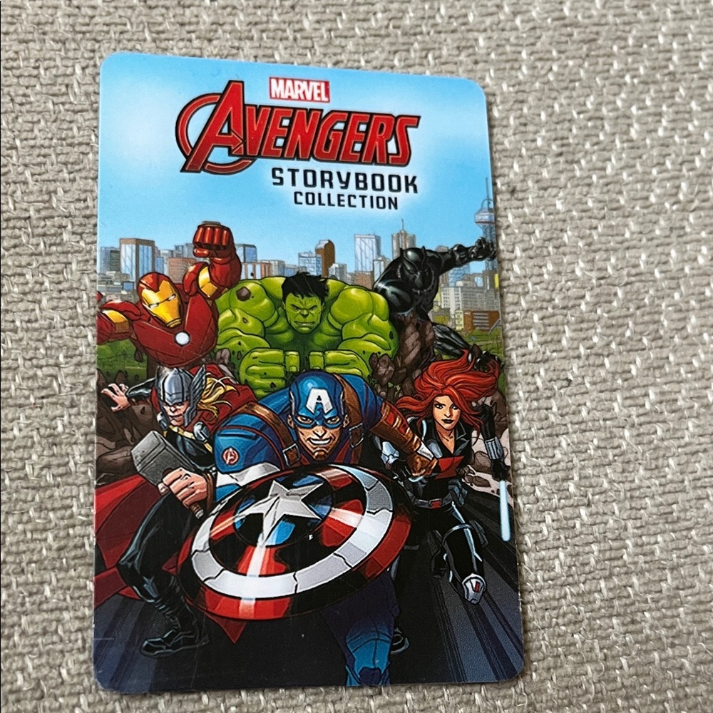 Marvel Avengers Storybook Collection Yoto Card